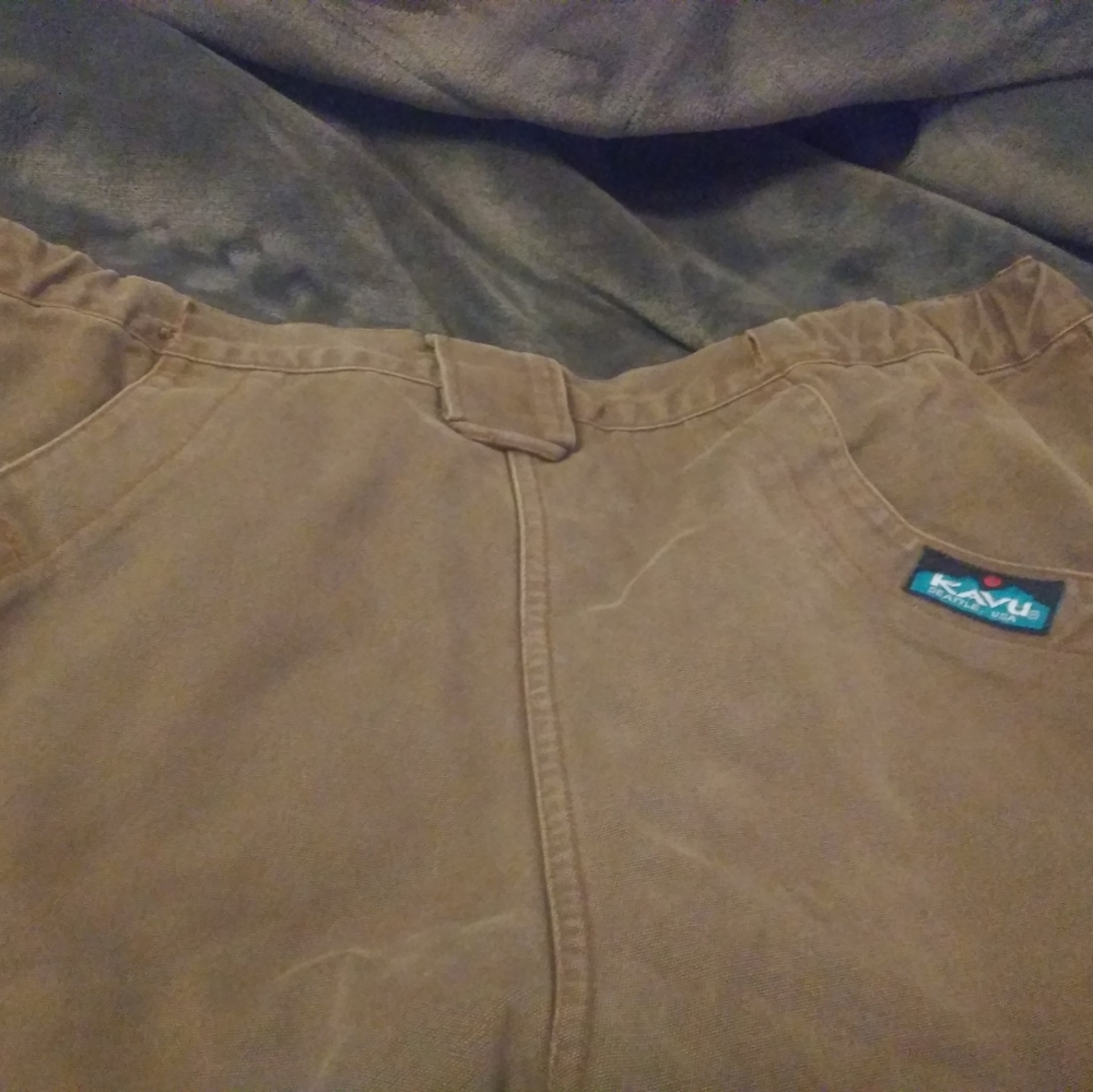 Kavu Shorts vintage thick Cotton. Belt missin
